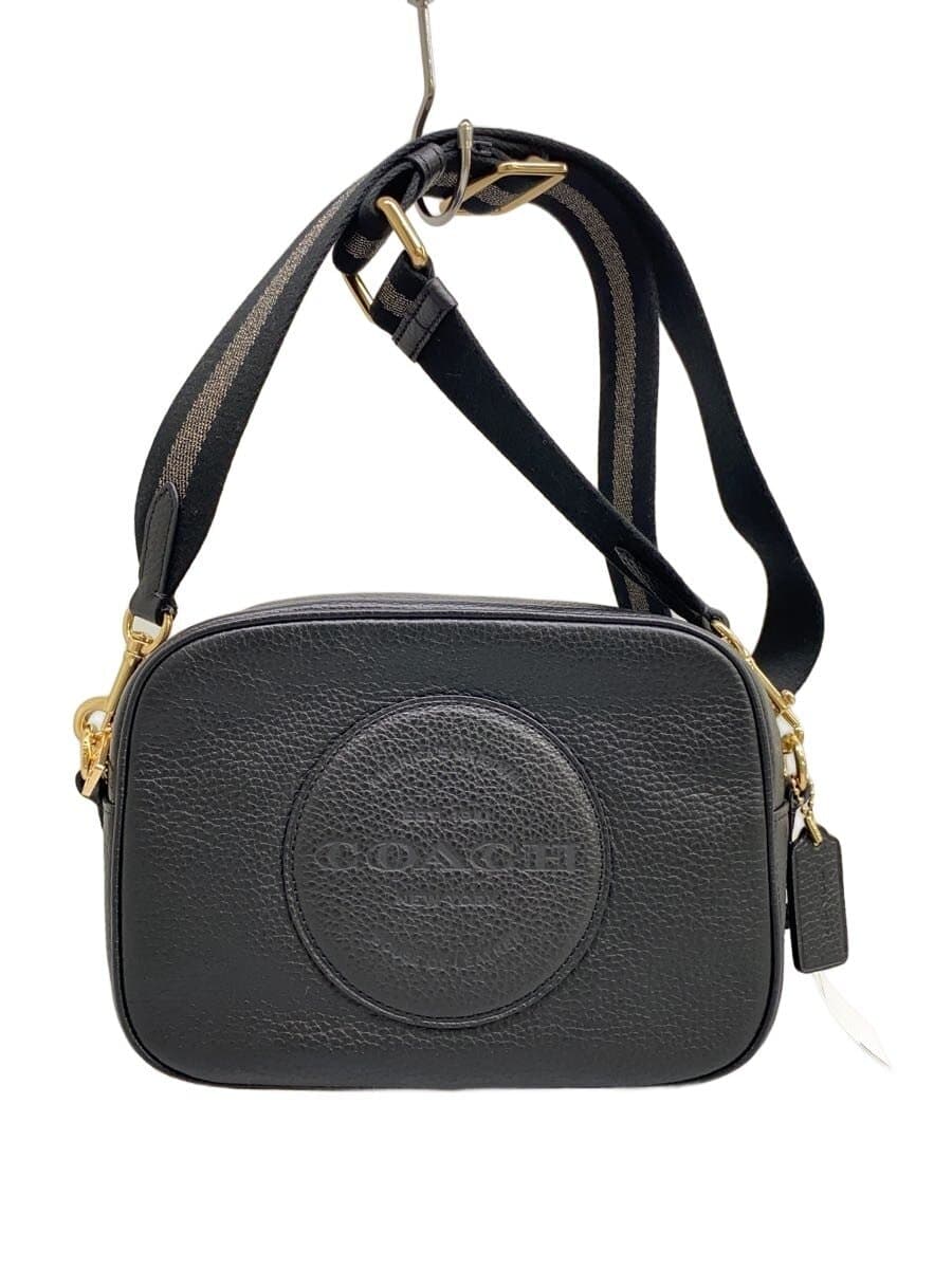 COACH Dempsey Camera Bag_With Patch BLK Solid