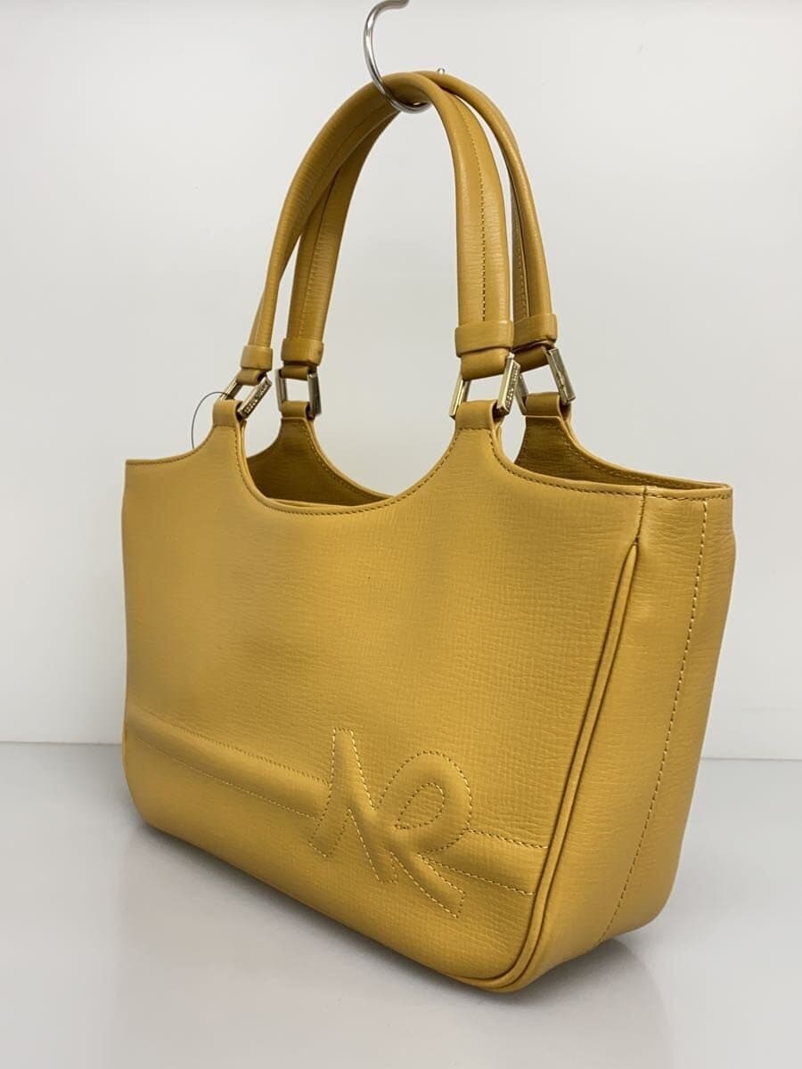 NINA RICCI Handbag Leather YLW Solid 2