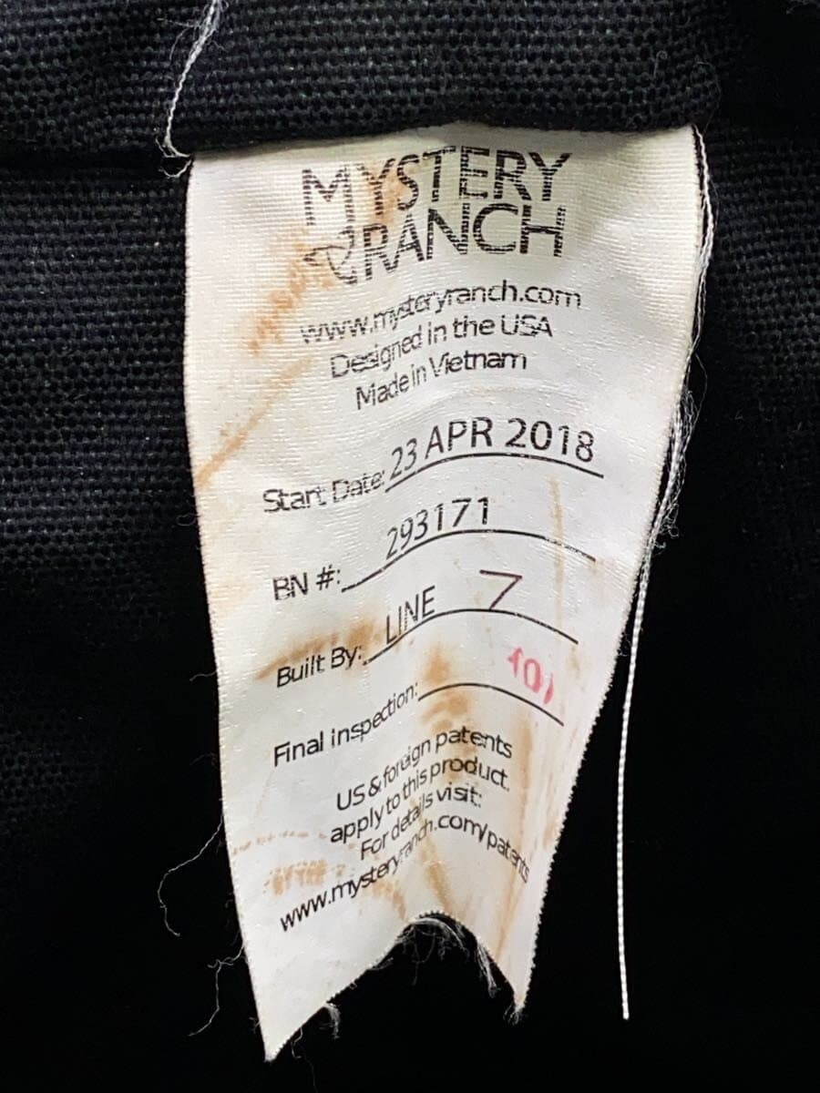 MYSTERY RANCH Shoulder Bag Nylon BLK Solid 5