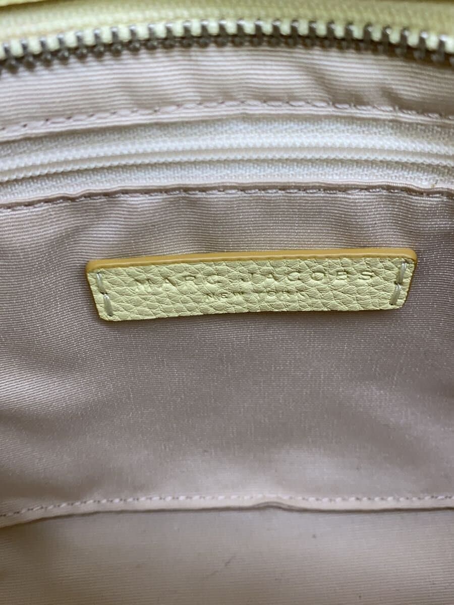 MARC JACOBS Shoulder Bag Leather YLW 5