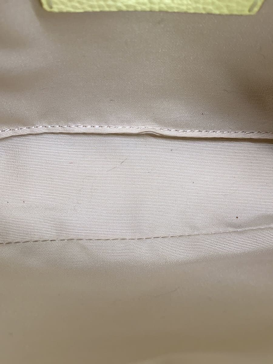 MARC JACOBS Shoulder Bag Leather YLW 6