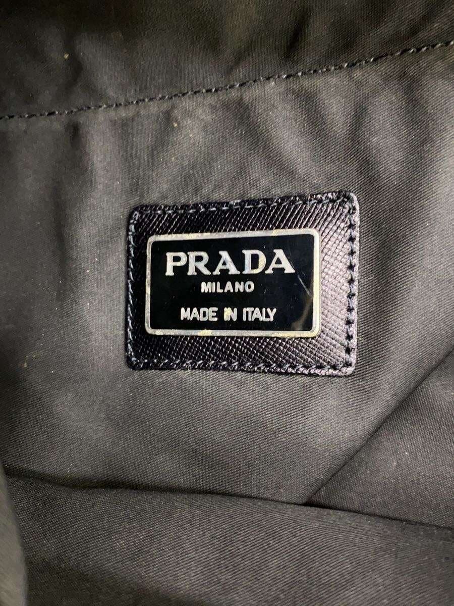 PRADA Backpack Nylon BLK Solid ID9RV2W7K 5