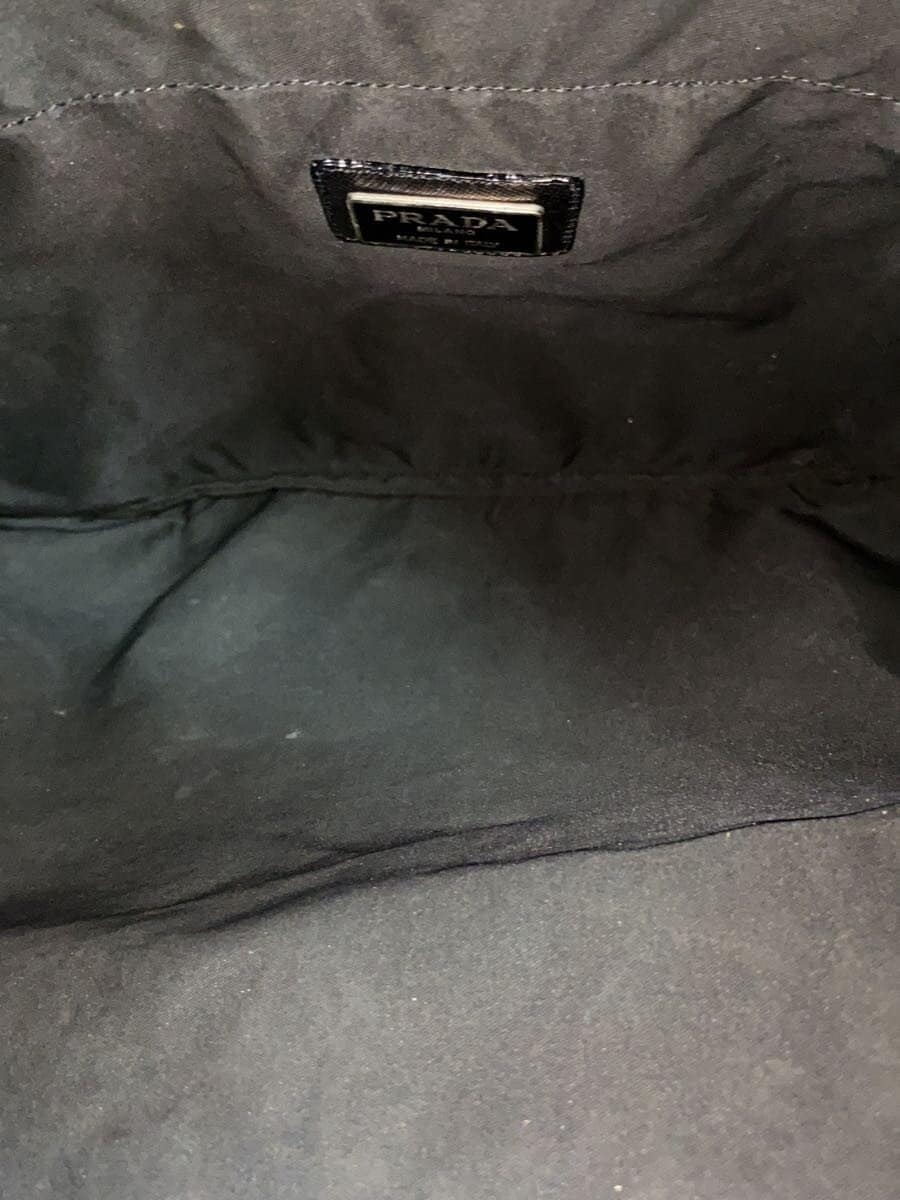 PRADA Backpack Nylon BLK Solid ID9RV2W7K 6