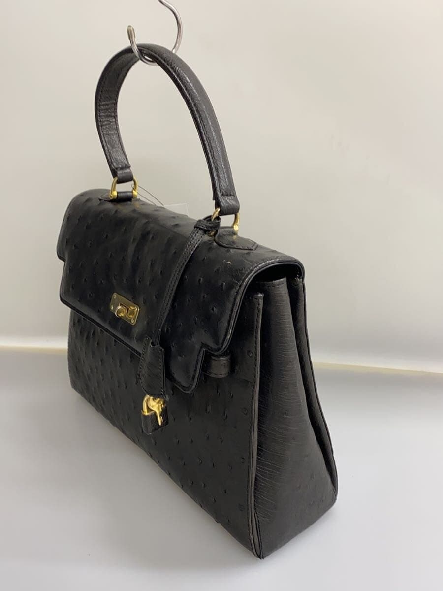 Other Brand Handbag Leather BLK Solid 2