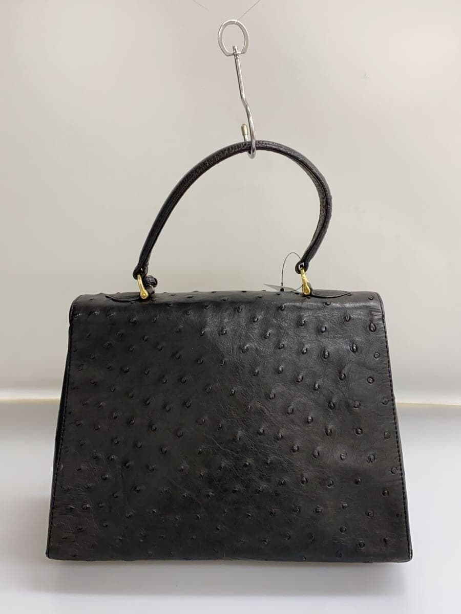 Other Brand Handbag Leather BLK Solid 3