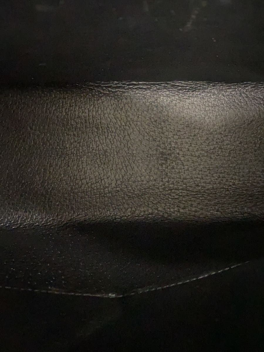 Other Brand Handbag Leather BLK Solid 5