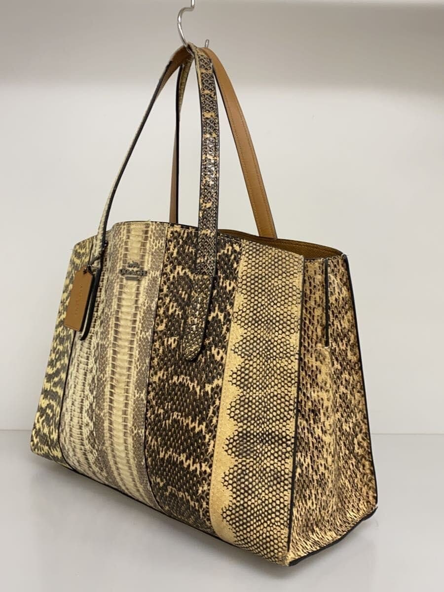 COACH Tote Bag Leather Multicolor Animal 41381 2