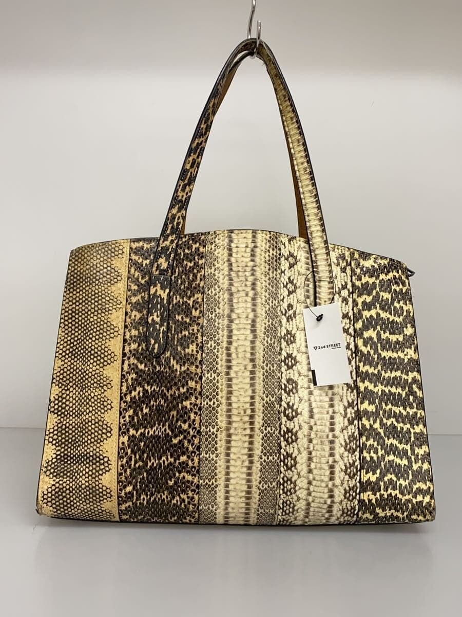 COACH Tote Bag Leather Multicolor Animal 41381 3