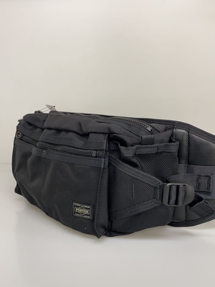 PORTER Waist Bag Nylon BLK Solid 2