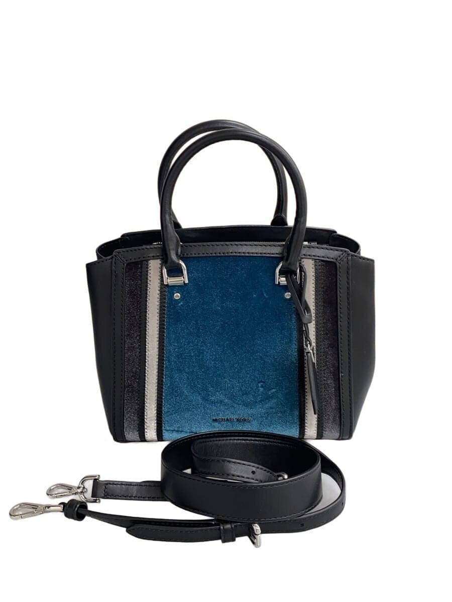 MICHAEL KORS Tote Bag Leather BLK AV-1806