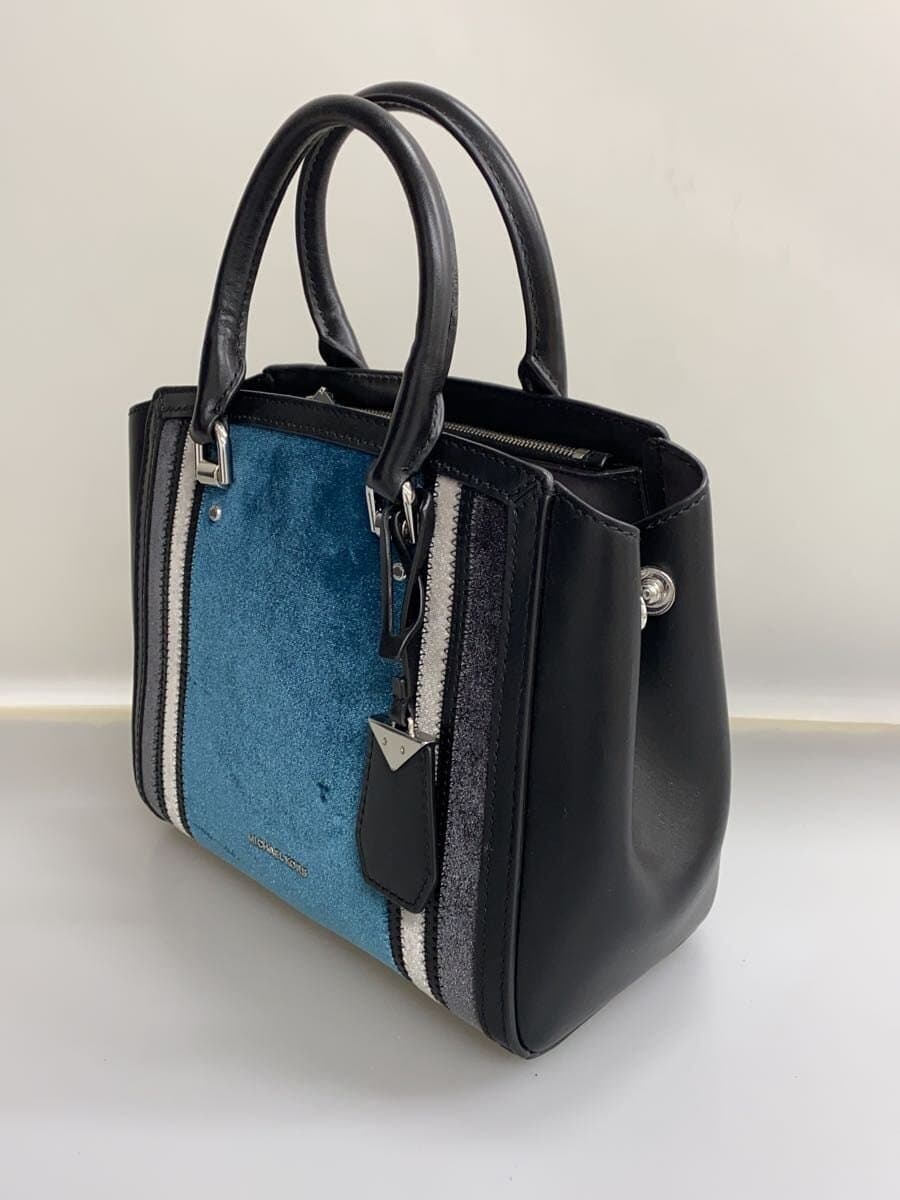 MICHAEL KORS Tote Bag Leather BLK AV-1806 2