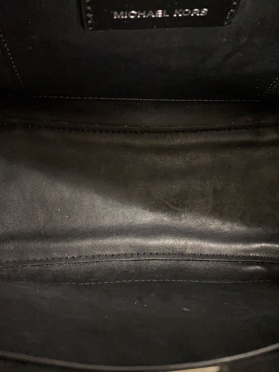 MICHAEL KORS Tote Bag Leather BLK AV-1806 6