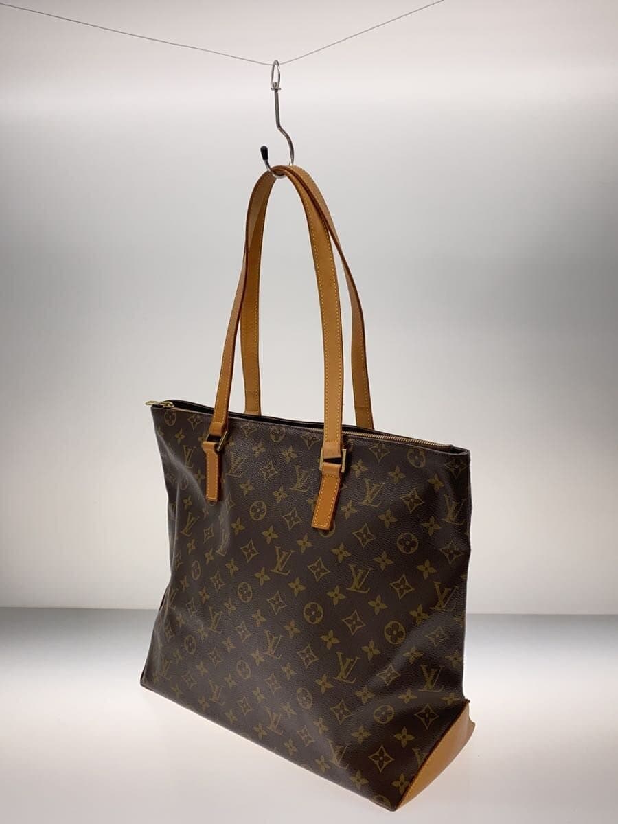 LOUIS VUITTON Cabas Mezzo Monogram Canvas PVC BRW M51151 2