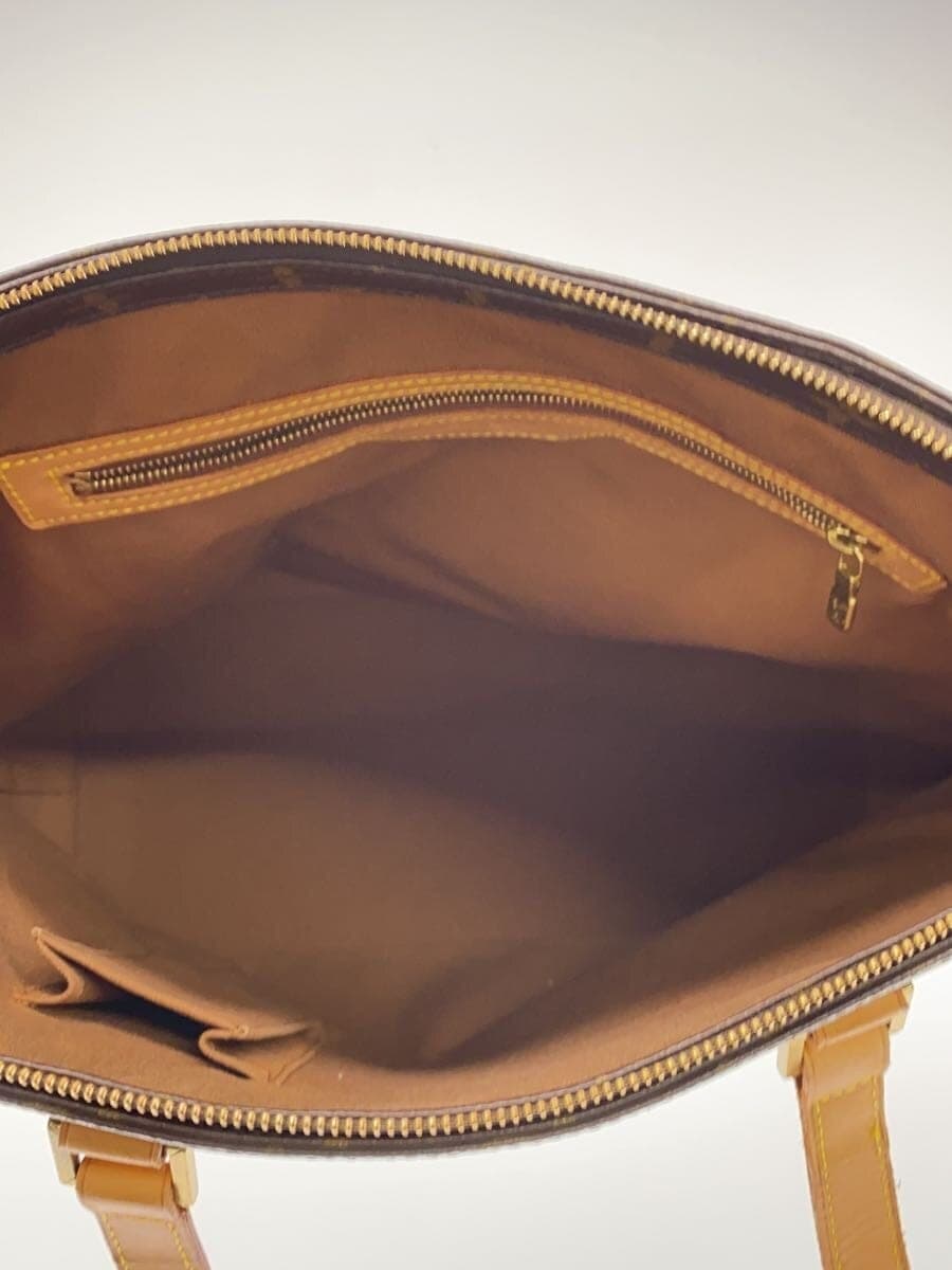 LOUIS VUITTON Cabas Mezzo Monogram Canvas PVC BRW M51151 6