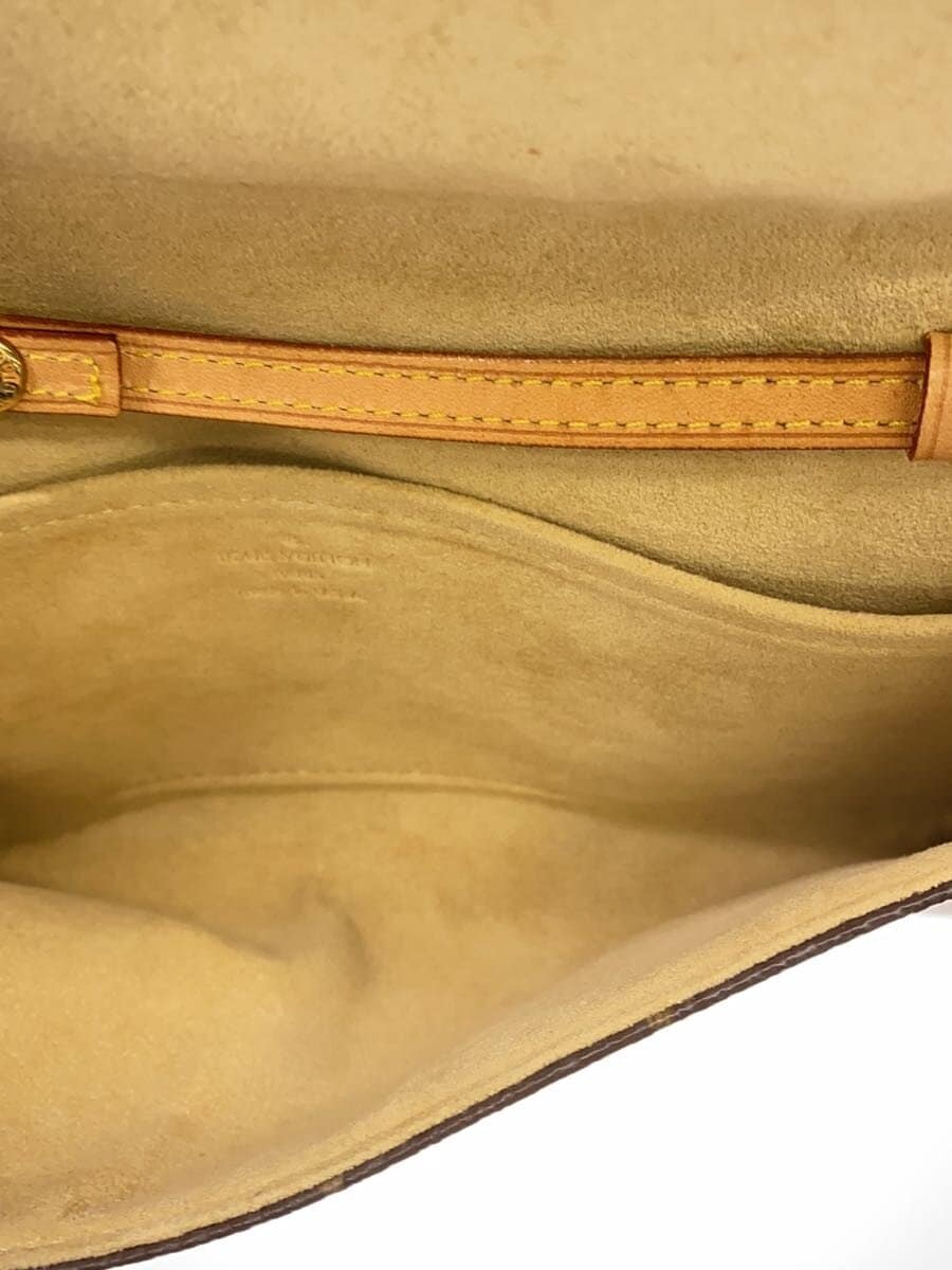 LOUIS VUITTON Pochette Twin GM Monogram Canvas PVC BRW M51852 6