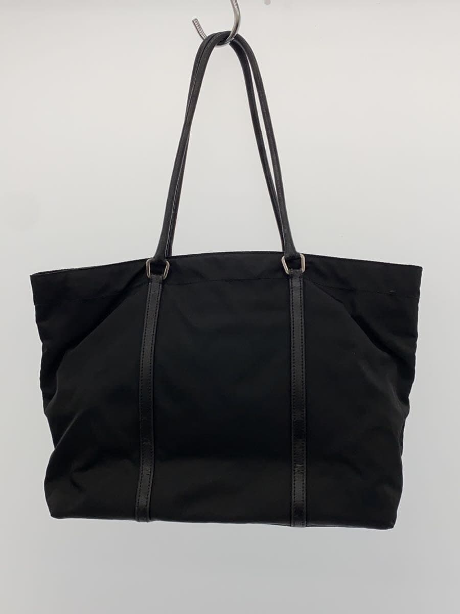PRADA Tote Bag Nylon BLK Solid d3kjk3 3
