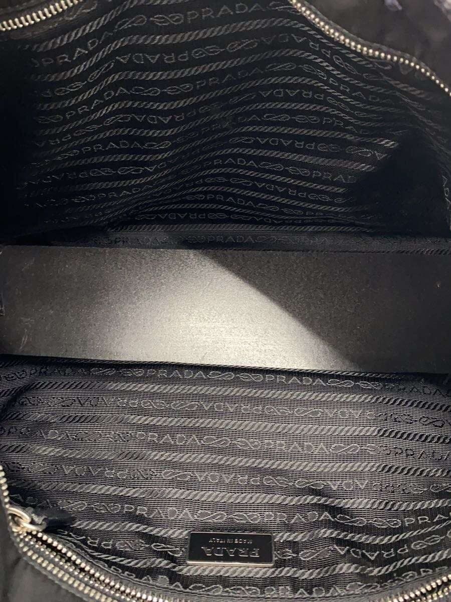 PRADA Tote Bag Nylon BLK Solid d3kjk3 6