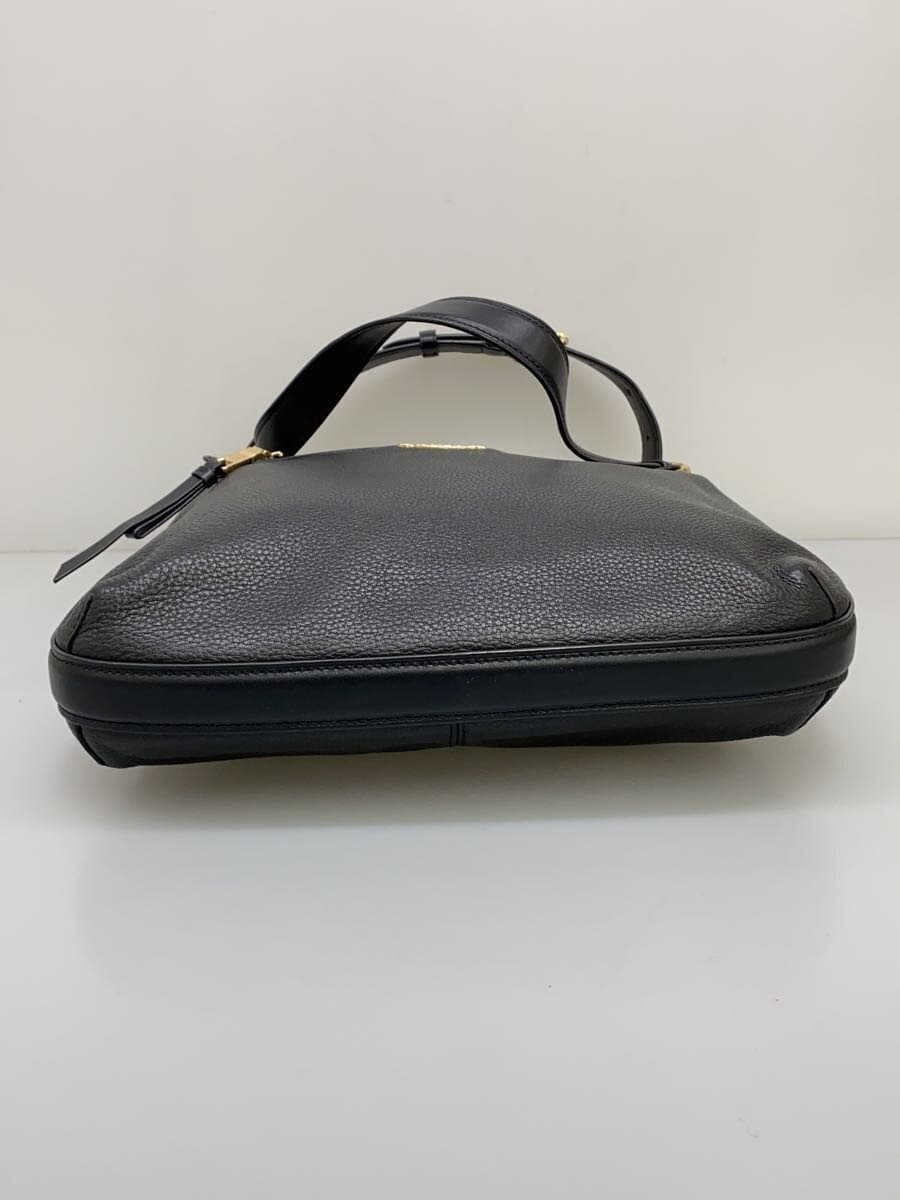 COACH Shoulder Bag Leather BLK F34823 4