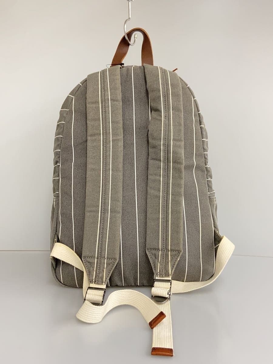 POLO RALPH LAUREN Backpack Canvas GRY Stripe 3
