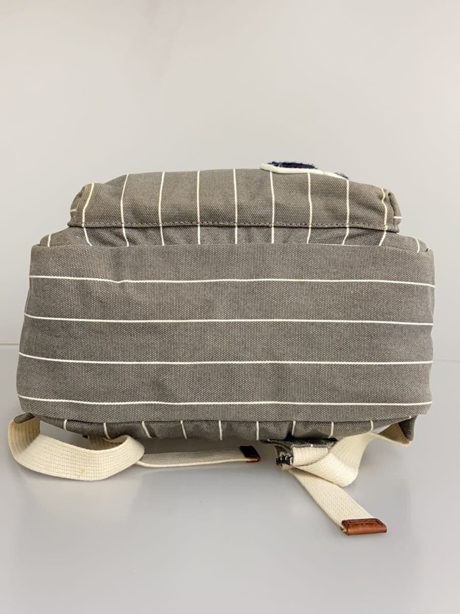 POLO RALPH LAUREN Backpack Canvas GRY Stripe 4