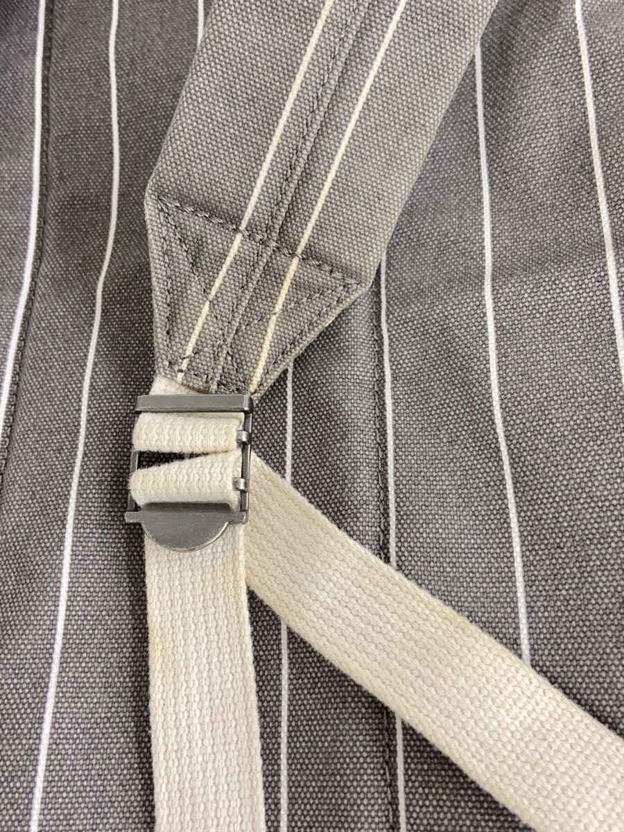 POLO RALPH LAUREN Backpack Canvas GRY Stripe 8