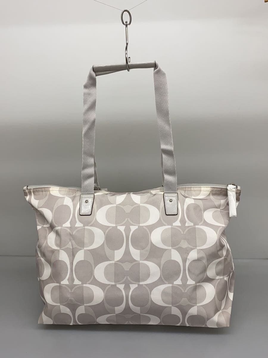 COACH Tote Bag GRY All Over Pattern F77571 3