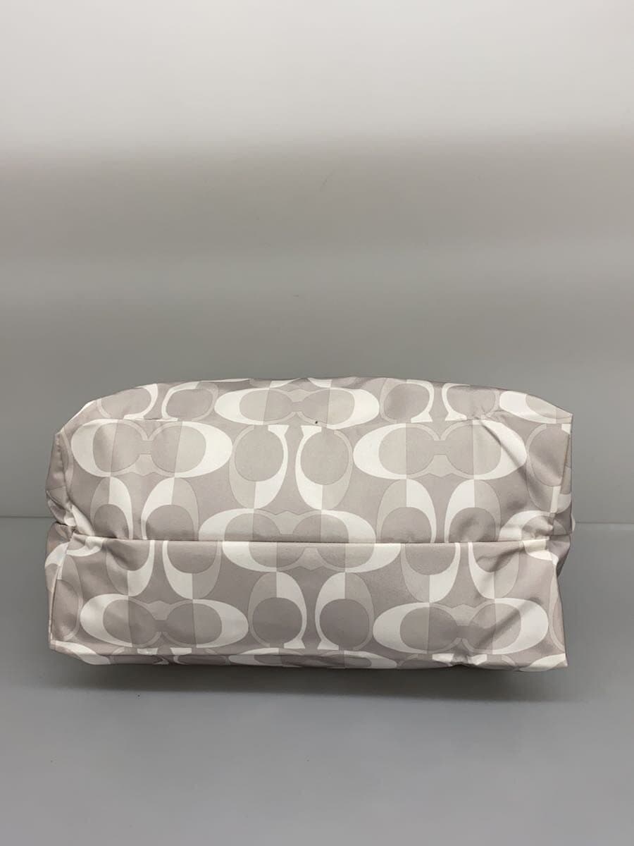 COACH Tote Bag GRY All Over Pattern F77571 4