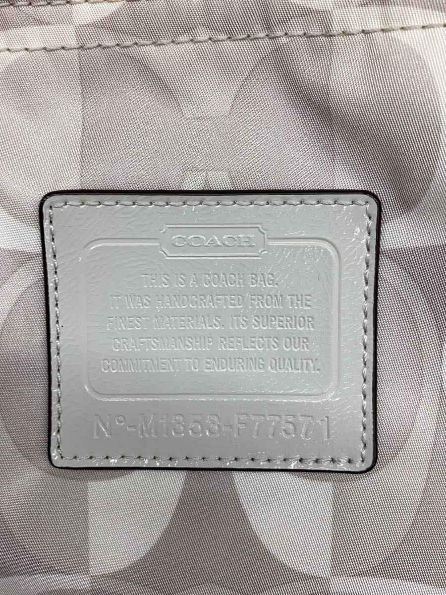 COACH Tote Bag GRY All Over Pattern F77571 5