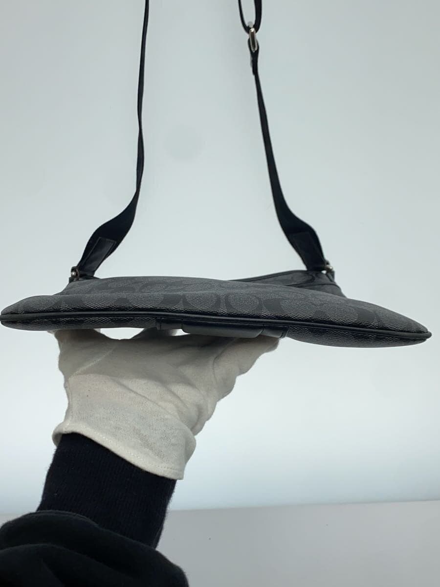 COACH Shoulder Bag GRY 4