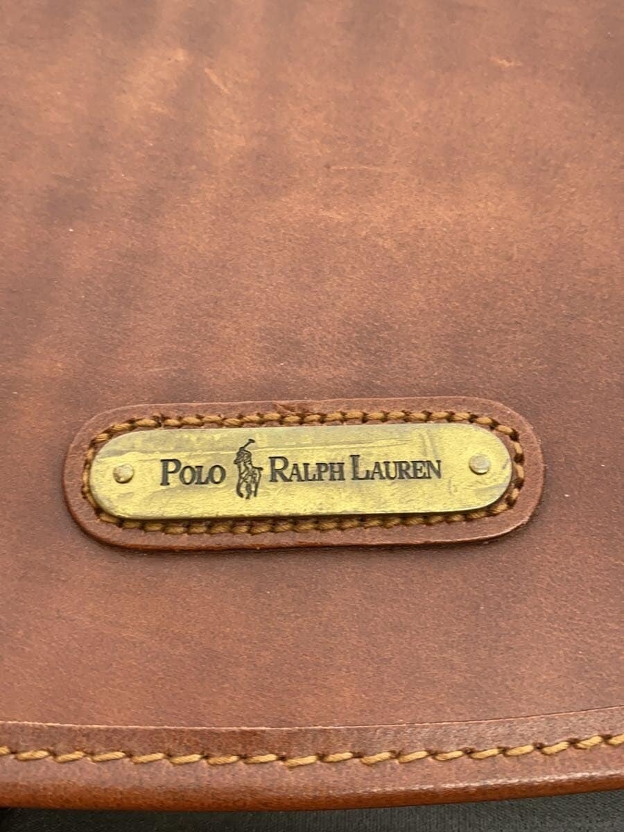 POLO RALPH LAUREN Tote Bag Leather BRW 5