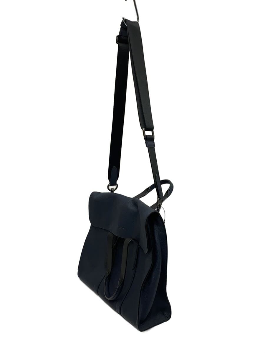 COACH Handbag_Metro Polytan _Portfolio _Polished Pebble _Leather Cowhide NVY 2