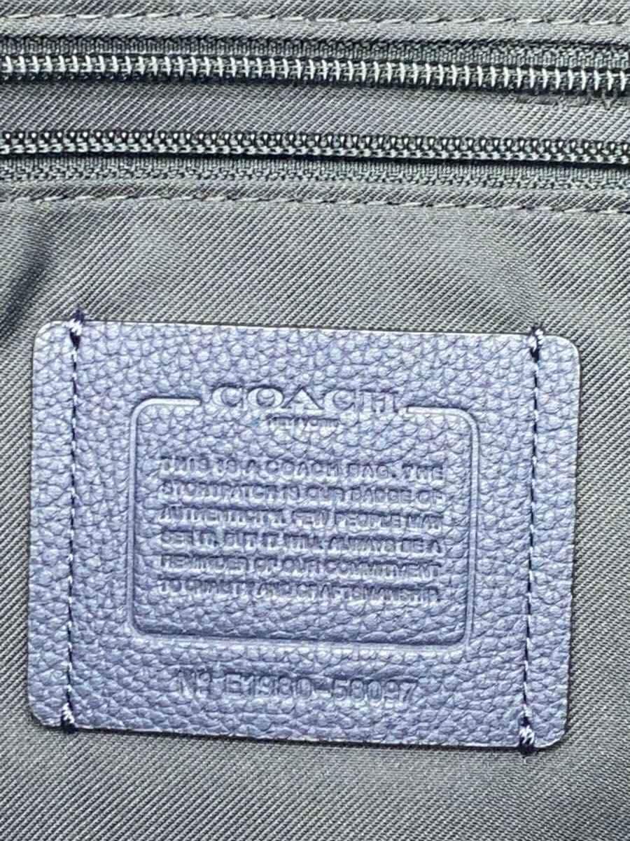 COACH Handbag_Metro Polytan _Portfolio _Polished Pebble _Leather Cowhide NVY 5