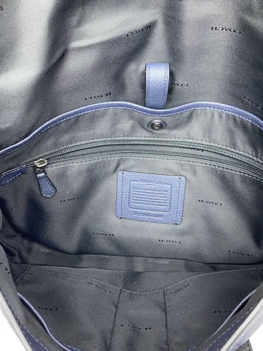 COACH Handbag_Metro Polytan _Portfolio _Polished Pebble _Leather Cowhide NVY 6