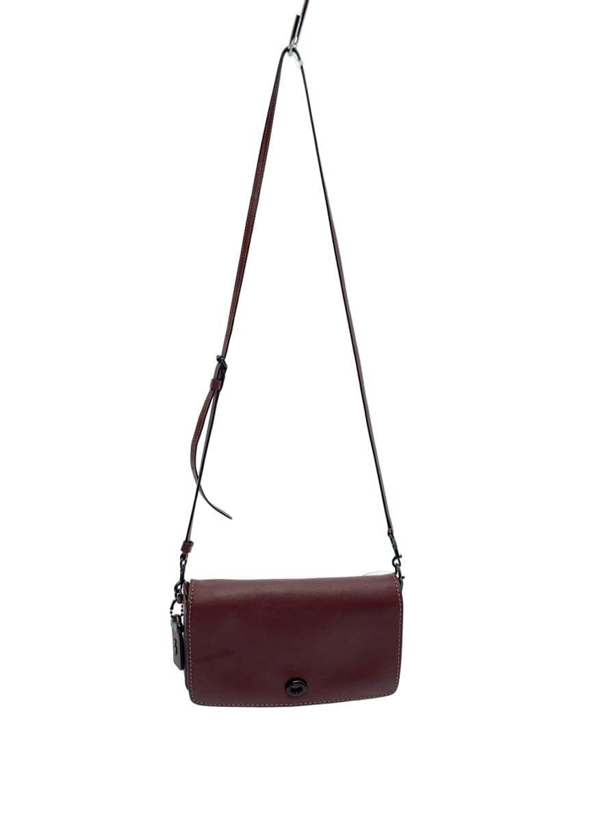 COACH Shoulder Bag Leather BRD DK-20215