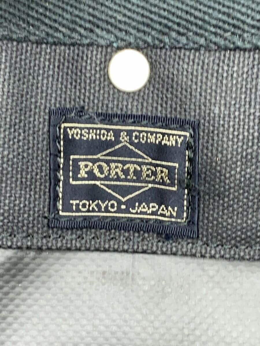 PORTER shoulder bag canvas BLK 5