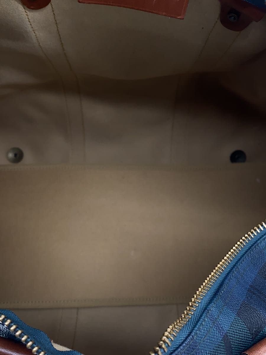 POLO RALPH LAUREN2-Way Boston Bag PVC NVY Check 6