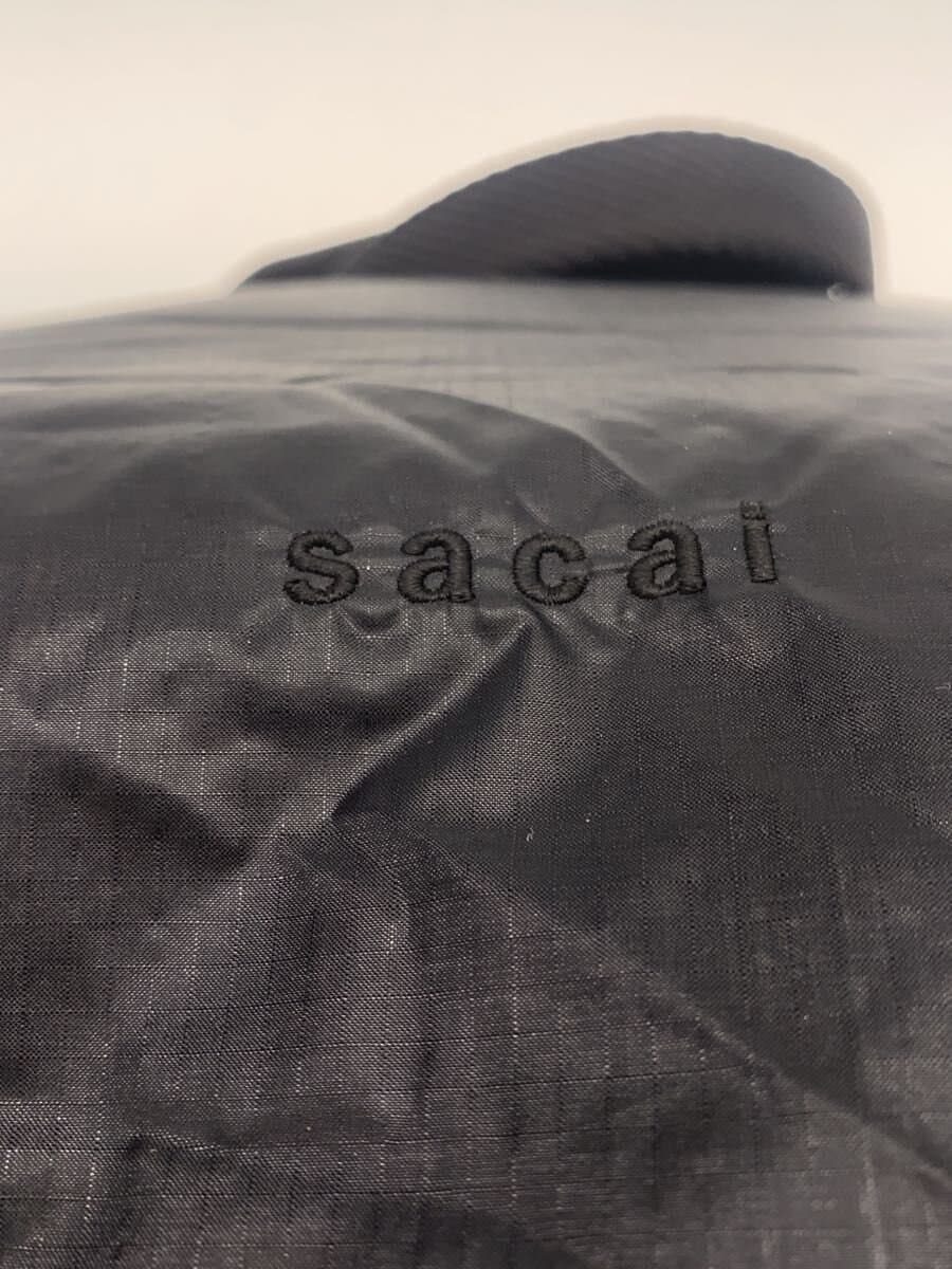 sacai Logo Detail Tote Bag Polyester BLK 23-0590S 5