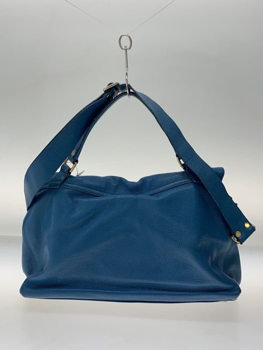 ZANELLATOPOSTINA Shoulder Bag Leather BLU 3