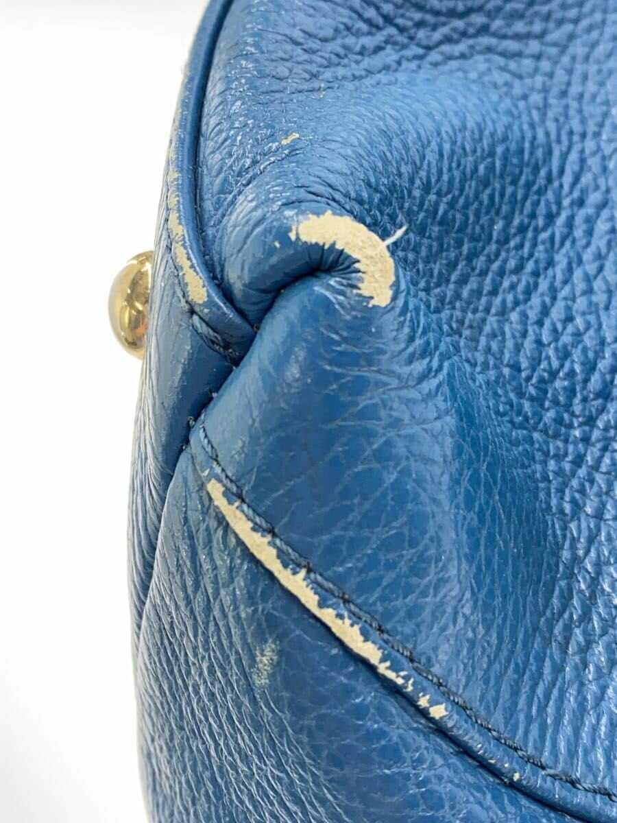 ZANELLATOPOSTINA Shoulder Bag Leather BLU 8