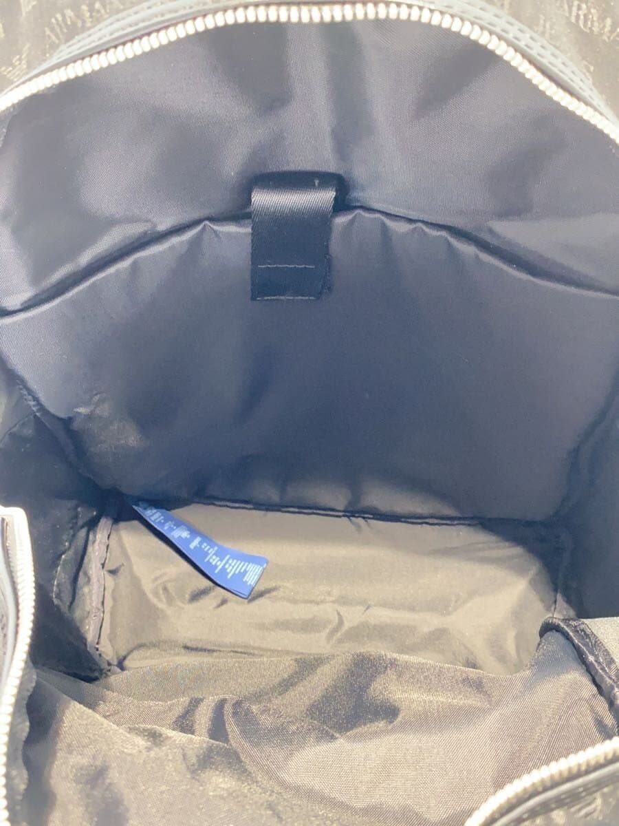 ARMANI JEANS Backpack BLK All Over Pattern CC993 932523 6