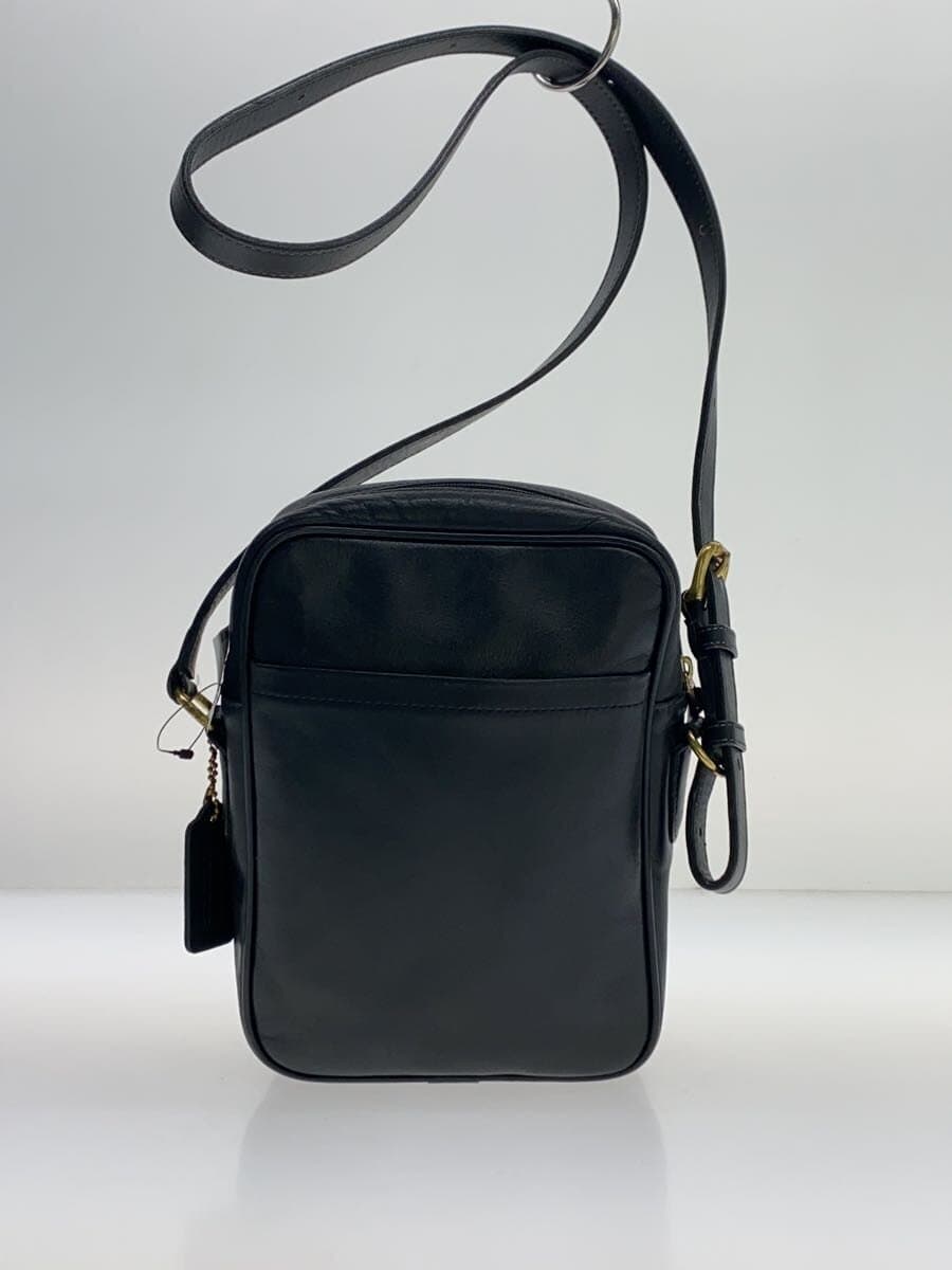 COACHOLD COACH Shoulder Bag Leather BLK 0891-301 3