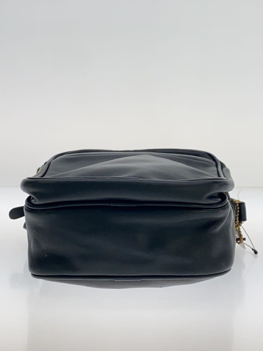 COACHOLD COACH Shoulder Bag Leather BLK 0891-301 4