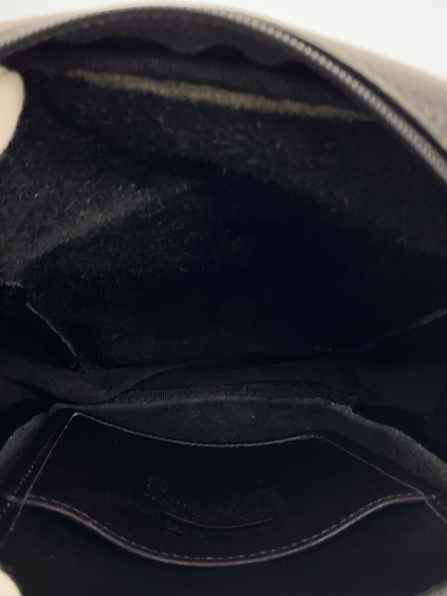 COACHOLD COACH Shoulder Bag Leather BLK 0891-301 6