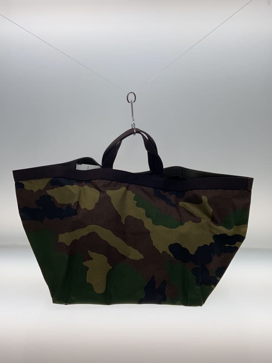 Herve Chapelier tote bag nylon khaki camouflage 713C 3