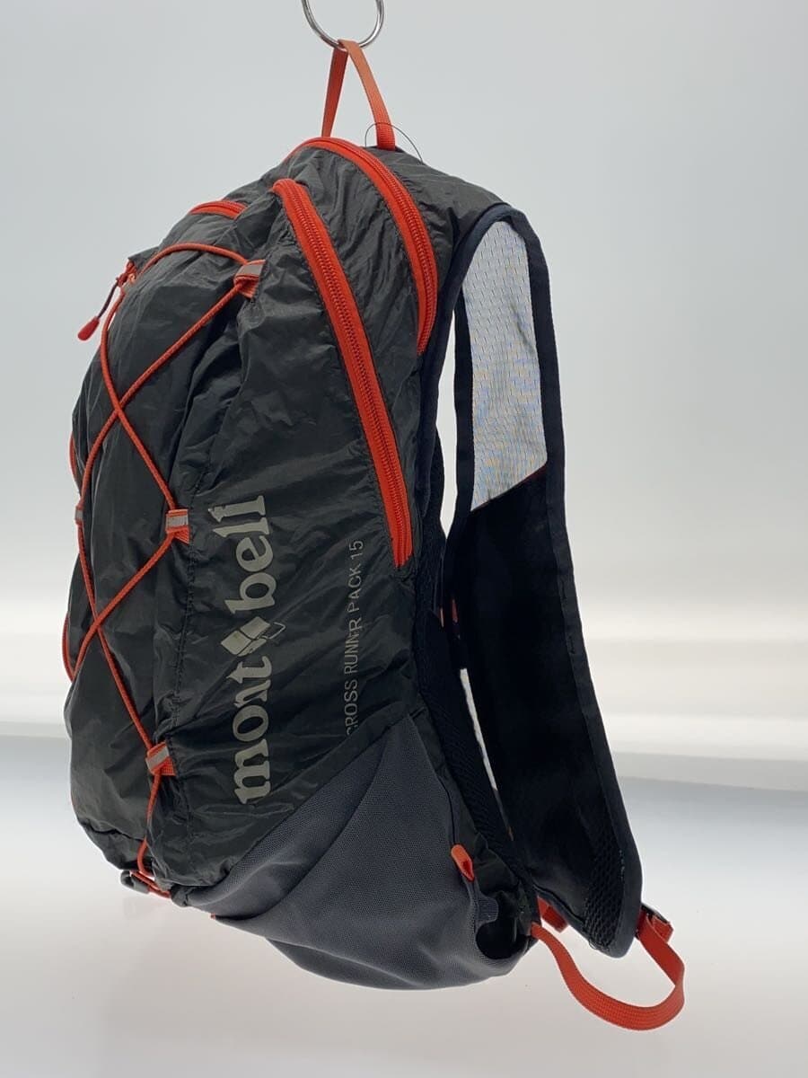 Mont-Bell Cross Runner Pack 15 Backpack -- BLK 2