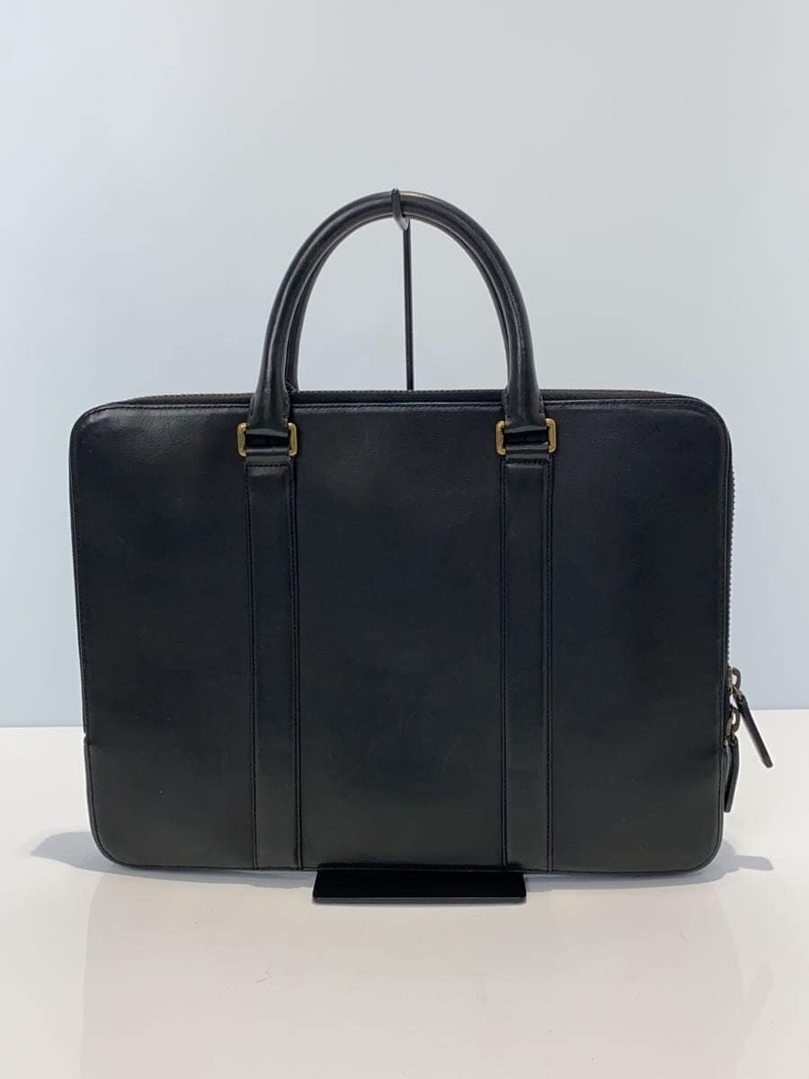 COACHBLEECKER PORTFOLIO BRIEF IN LEATHER Briefcase Leather BLK 70981 3