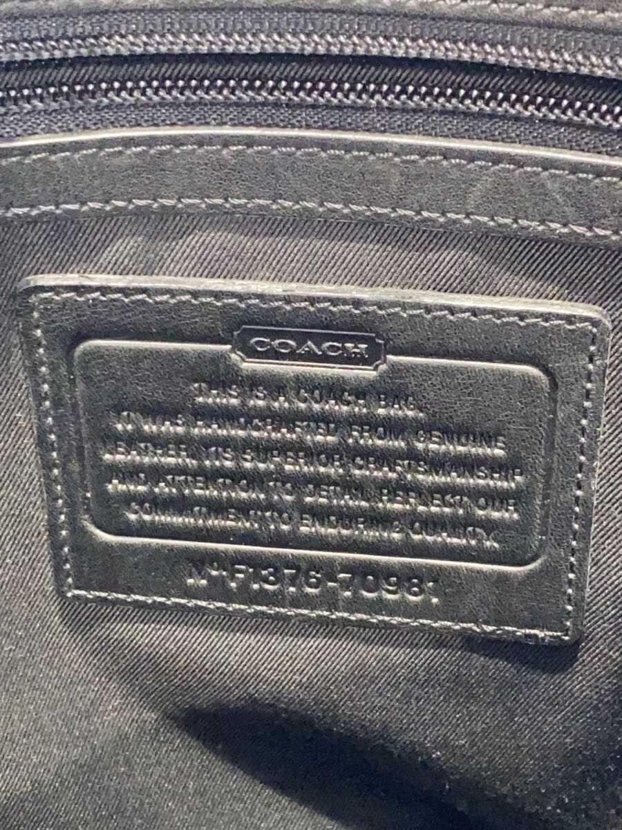 COACHBLEECKER PORTFOLIO BRIEF IN LEATHER Briefcase Leather BLK 70981 5