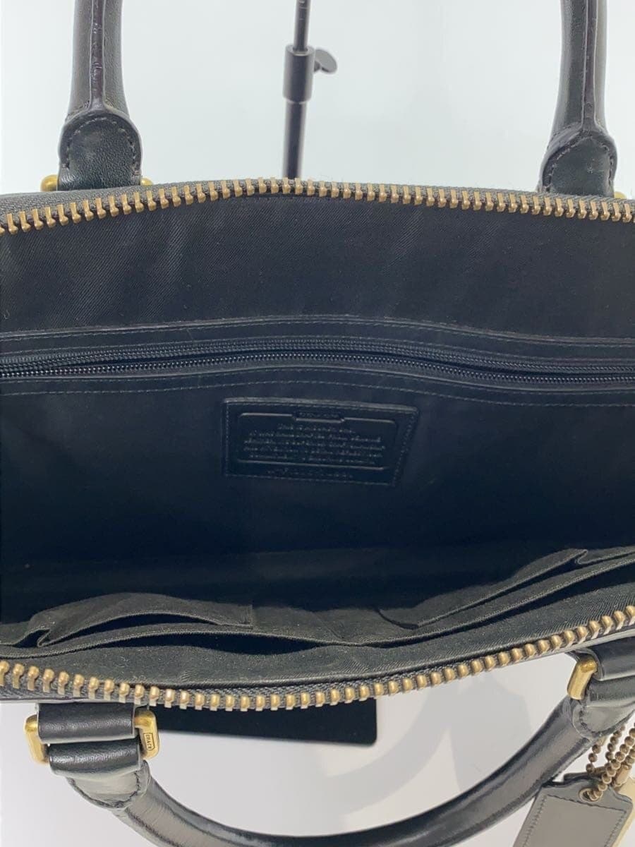 COACHBLEECKER PORTFOLIO BRIEF IN LEATHER Briefcase Leather BLK 70981 6