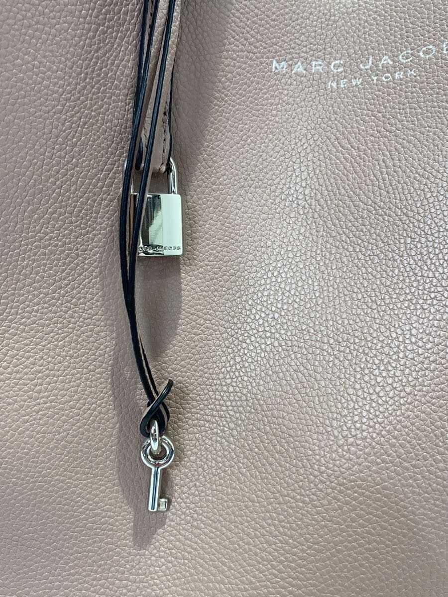 MARC JACOBS Tote Bag Leather Pink M0015684 7