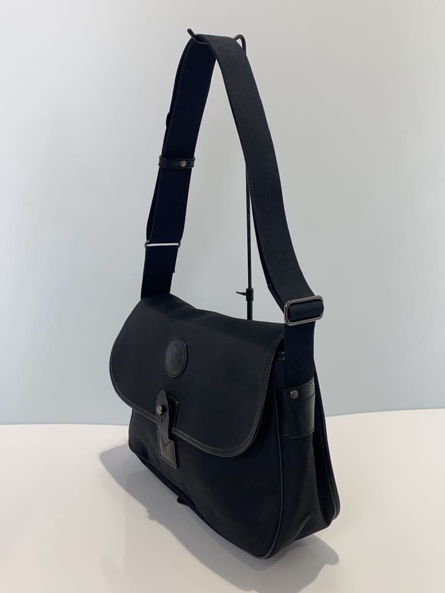 HUNTING WORLD Made in Italy Shoulder Bag Leather Black 2